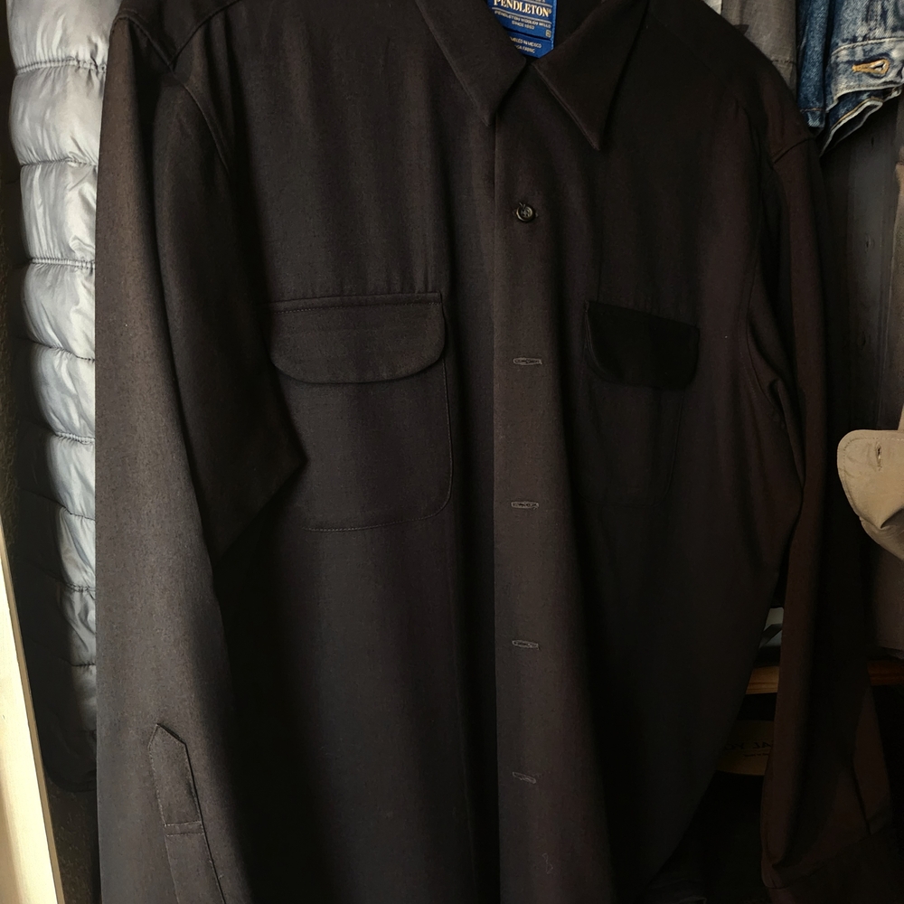 Pendleton Black Casual Button Down Shirt - image 1